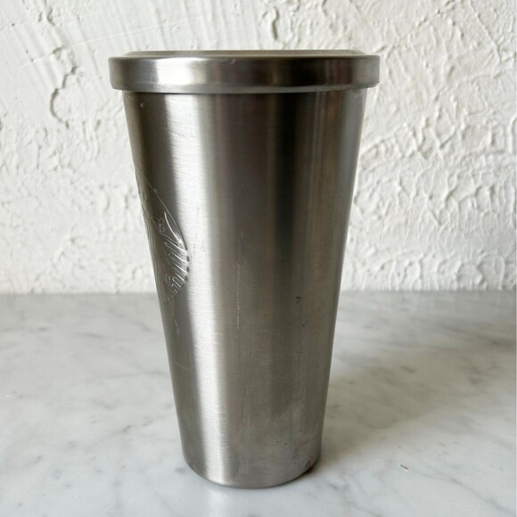 Starbucks Stainless Steel Tumbler Cold Cup Classic Mermaid Logo 16 oz 2014 - Picture 2 of 7